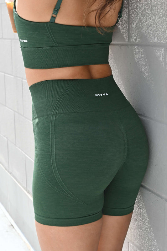 Elevate Shorts - Hunter Green